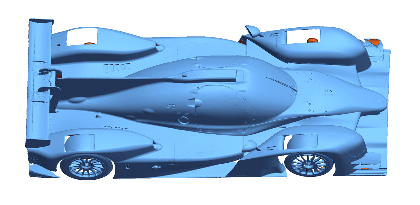3D Scan - Duqueine LMP3 Upper Body