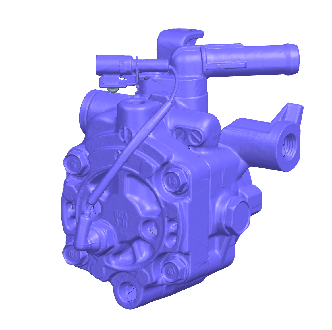 3D Scan - Power Steering Pump, EJ25, Subaru OEM