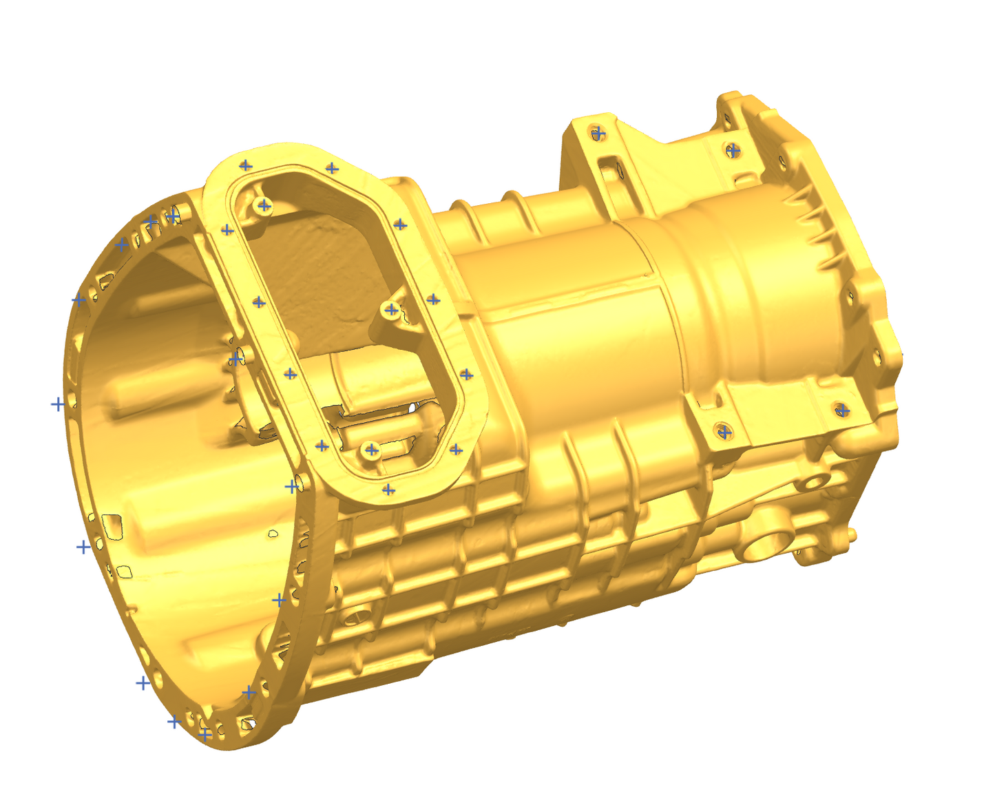 3D Scan - Transmission Housing, Mid, 6 Spd, Subaru OEM