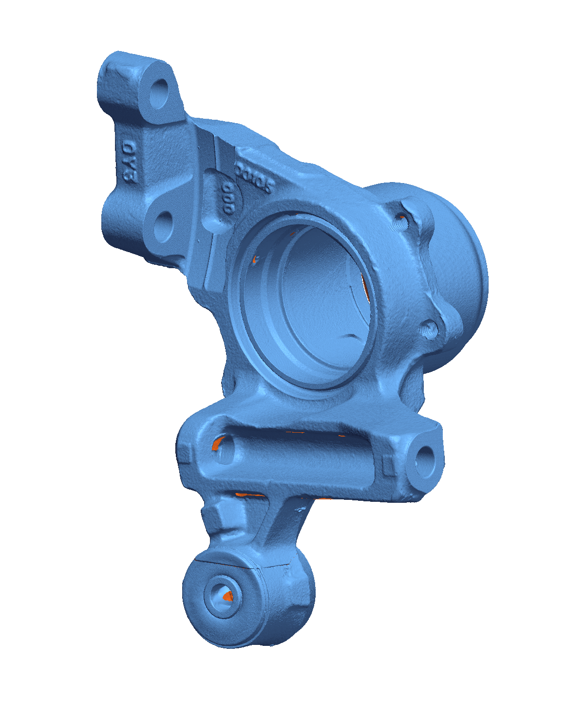 3D Scan - Rear Upright, GD, Subaru OEM