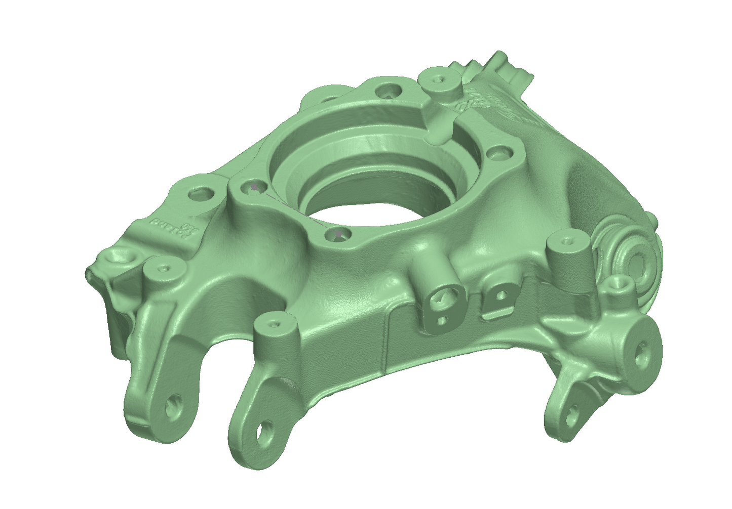 3D Scan - Rear Upright, Supra Mk5, OEM