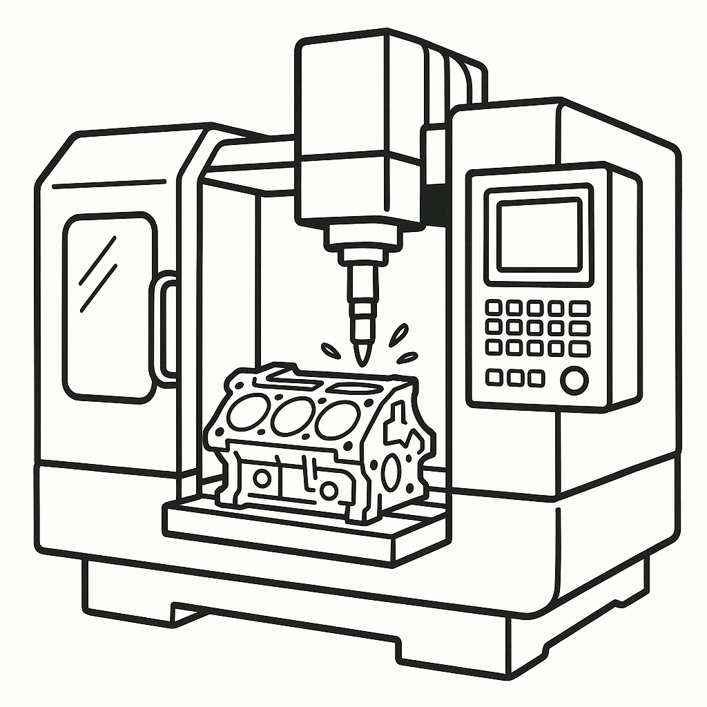 Block Machining & Installation for Sleeves (Subaru)