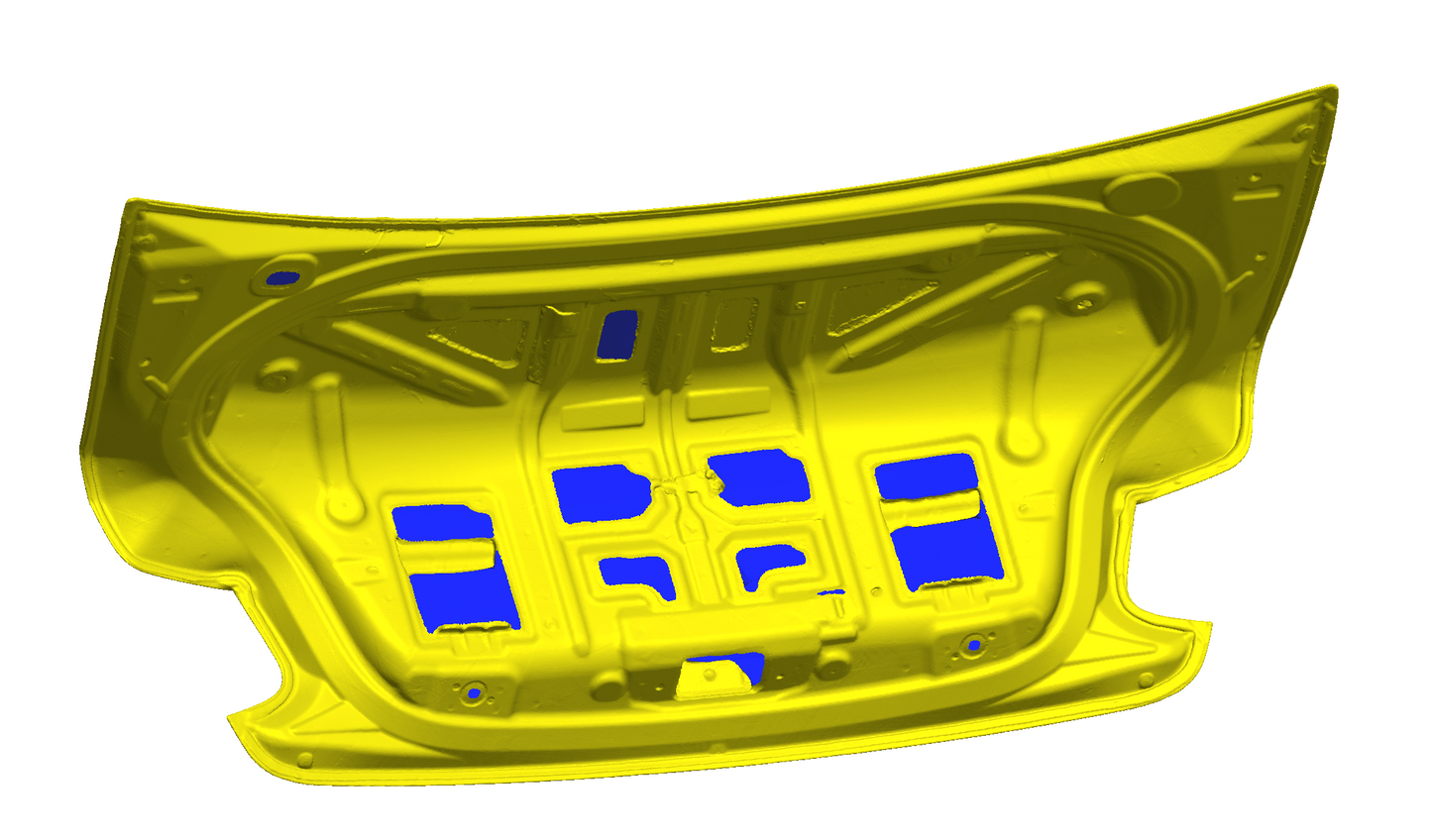 3D Scan - Trunk Deck, BMW M2, OEM