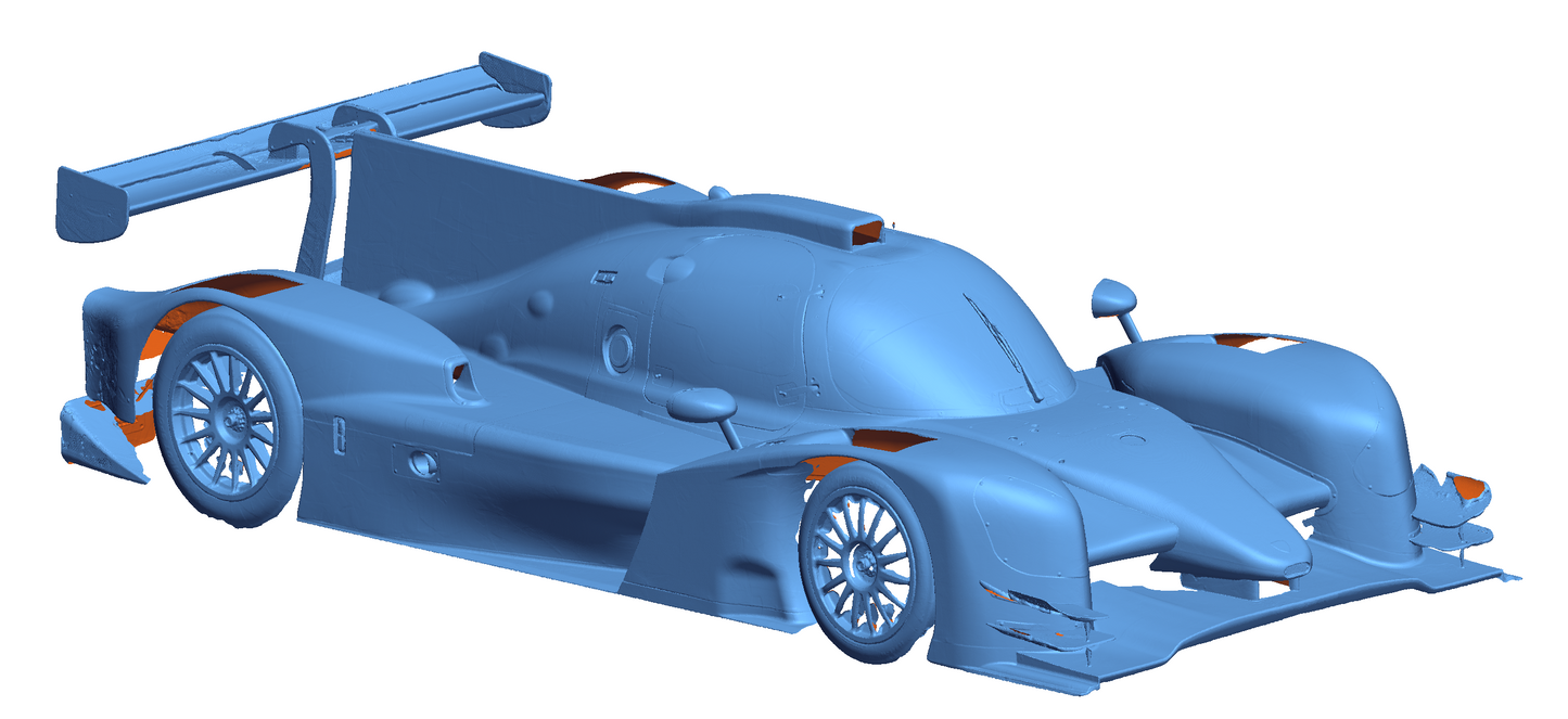 3D Scan - Duqueine LMP3 Upper Body