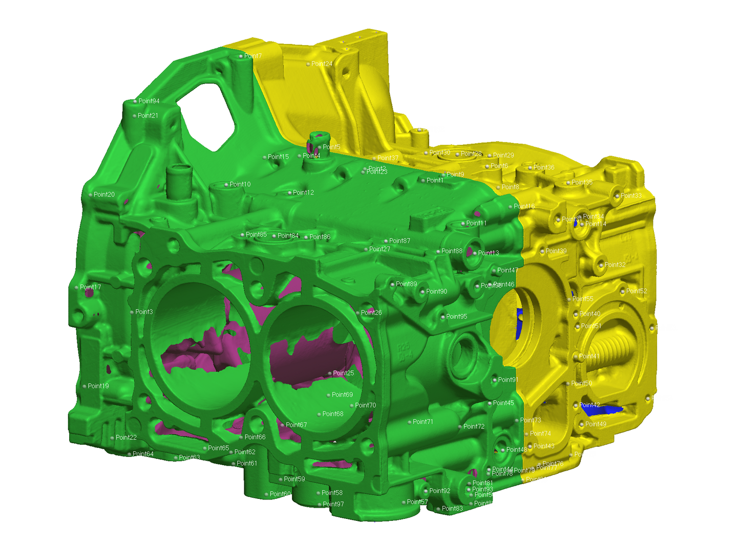 3D Scan - EJ25 Case Halves
