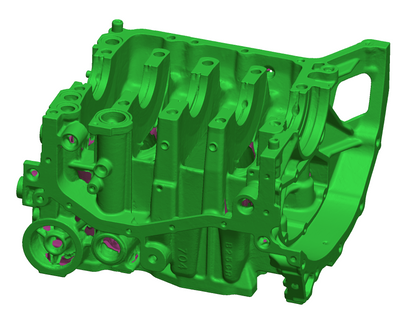 3D Scan - EJ25 Case Halves