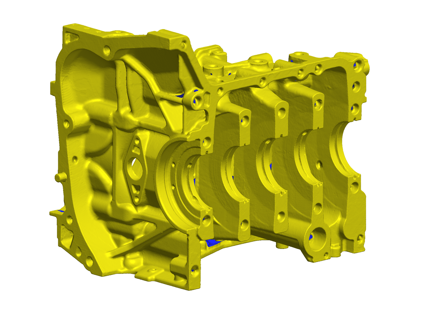 3D Scan - EJ25 Case Halves
