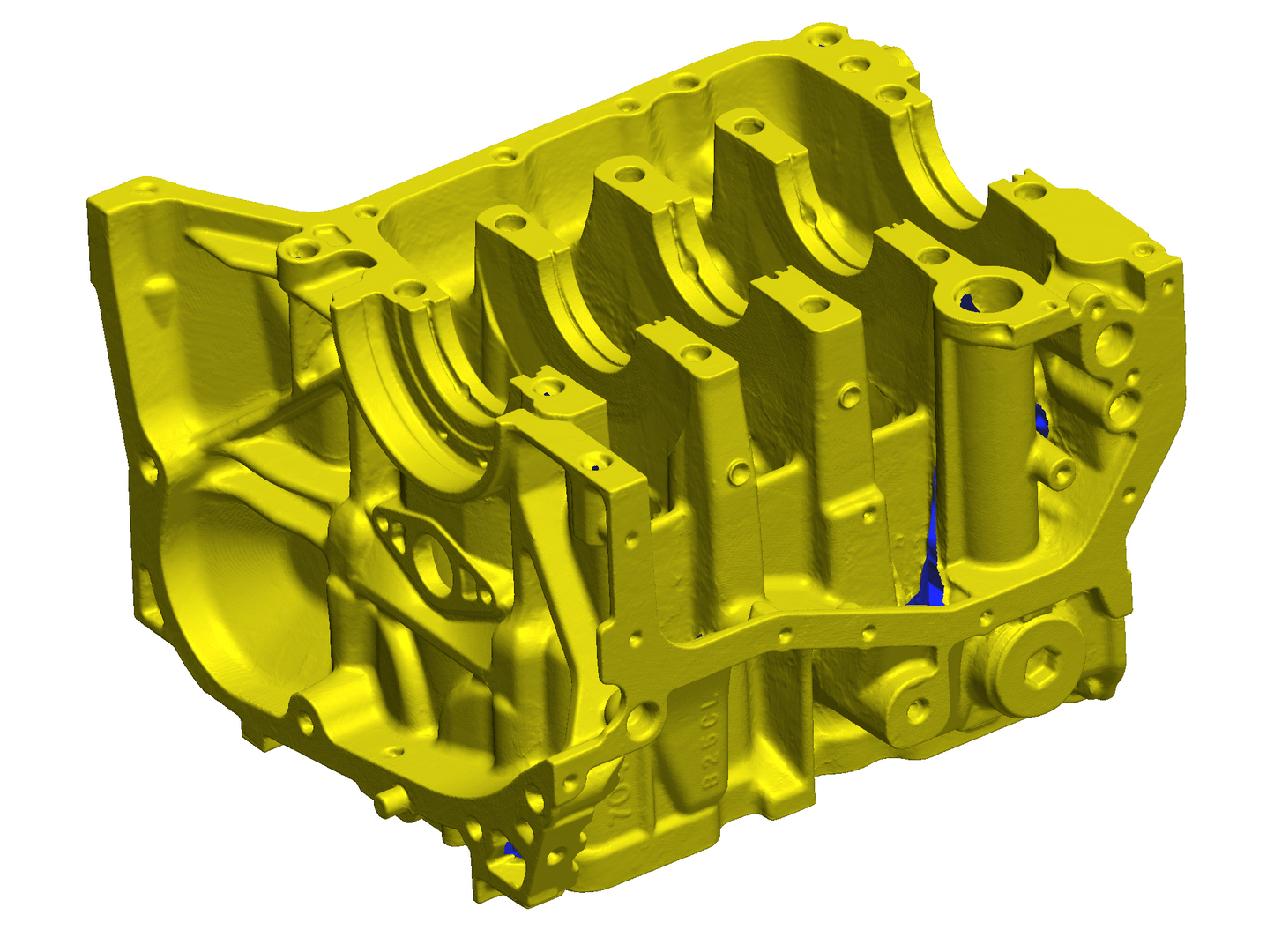 3D Scan - EJ25 Case Halves