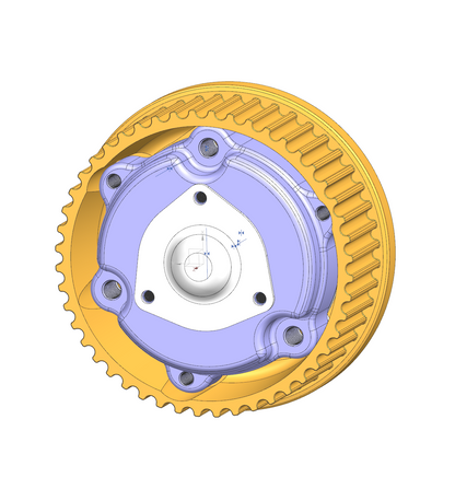 3D CAD - Intake AVCS Actuator & Sprocket, EJ, Subaru OEM