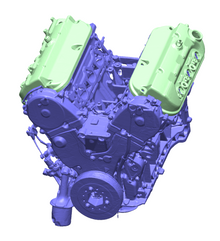 3D Scan - Engine, Honda J32A