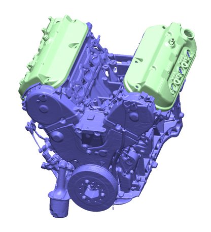 3D Scan - Engine, Honda J32A