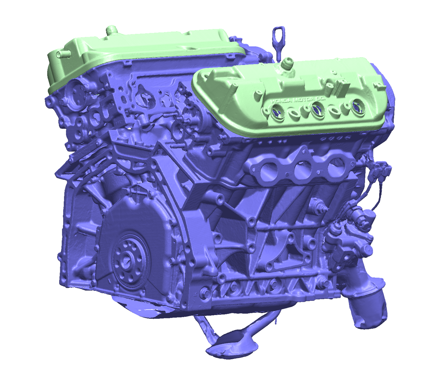3D Scan - Engine, Honda J32A