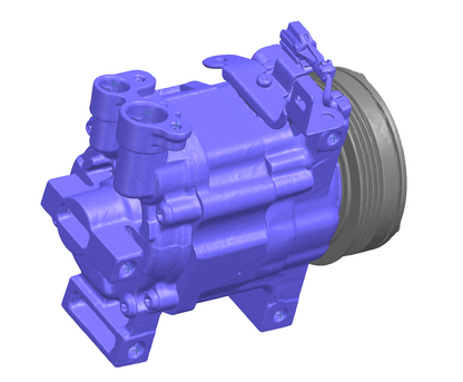 3D Scan - AC Compressor, EJ25, Subaru OEM