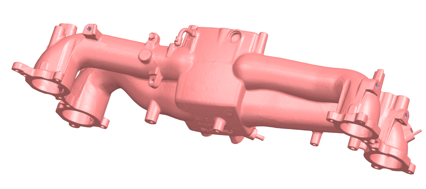3D Scan - Intake Manifold, EJ25, Subaru OEM