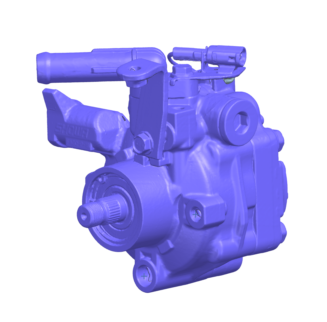 3D Scan - Power Steering Pump, EJ25, Subaru OEM