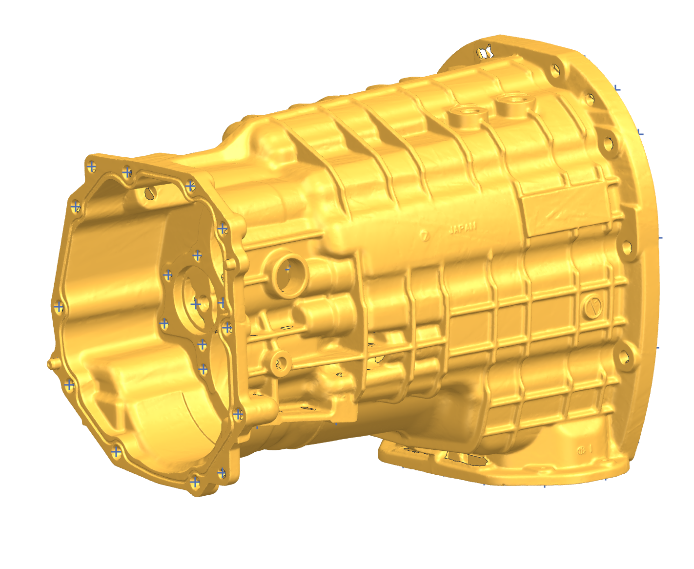 3D Scan - Transmission Housing, Mid, 6 Spd, Subaru OEM