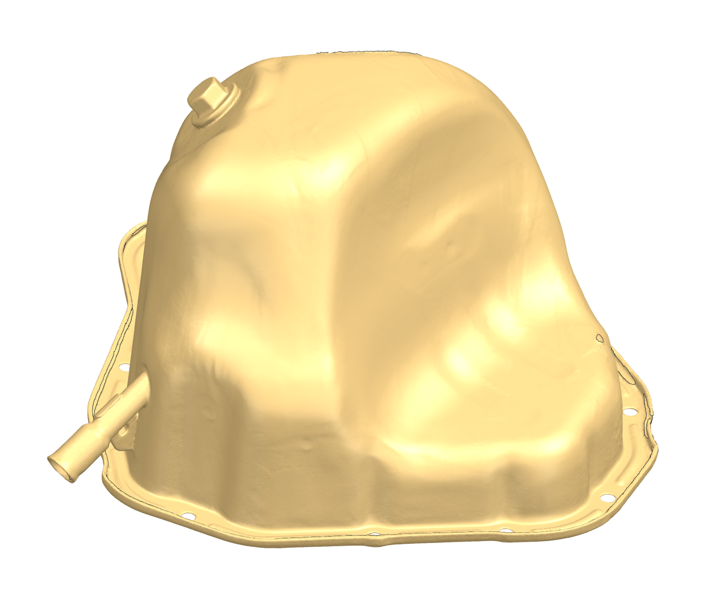3D Scan - Oil Pan, Subaru OEM