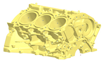 3D Scan - Engine Block, Nissan VR38