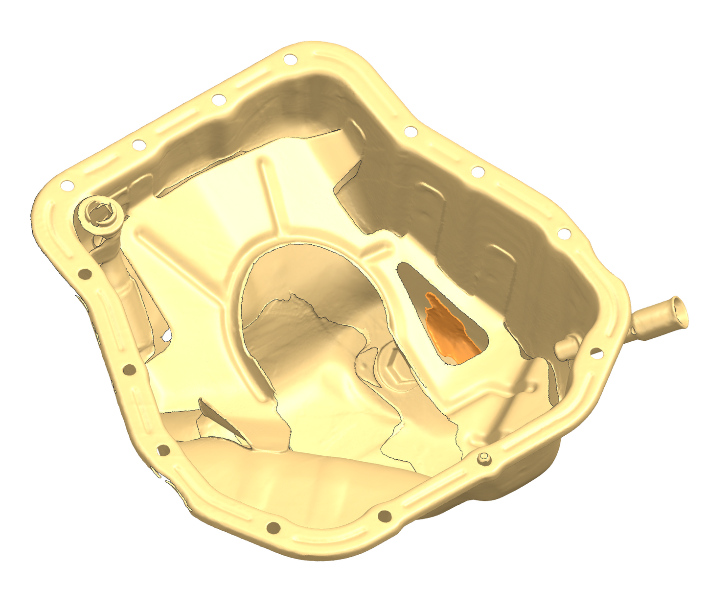 3D Scan - Oil Pan, Subaru OEM
