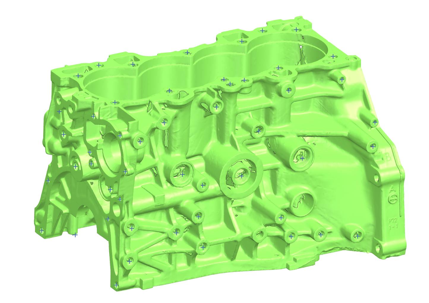 3D Scan - Engine Block, Honda B18