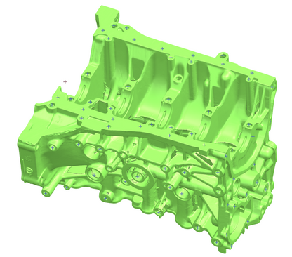 3D Scan - Engine Block, Honda B18