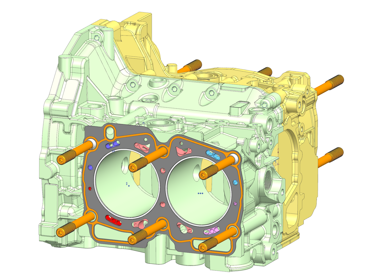 CJM x P1 Mfg S220, 14mm Head Stud Kit