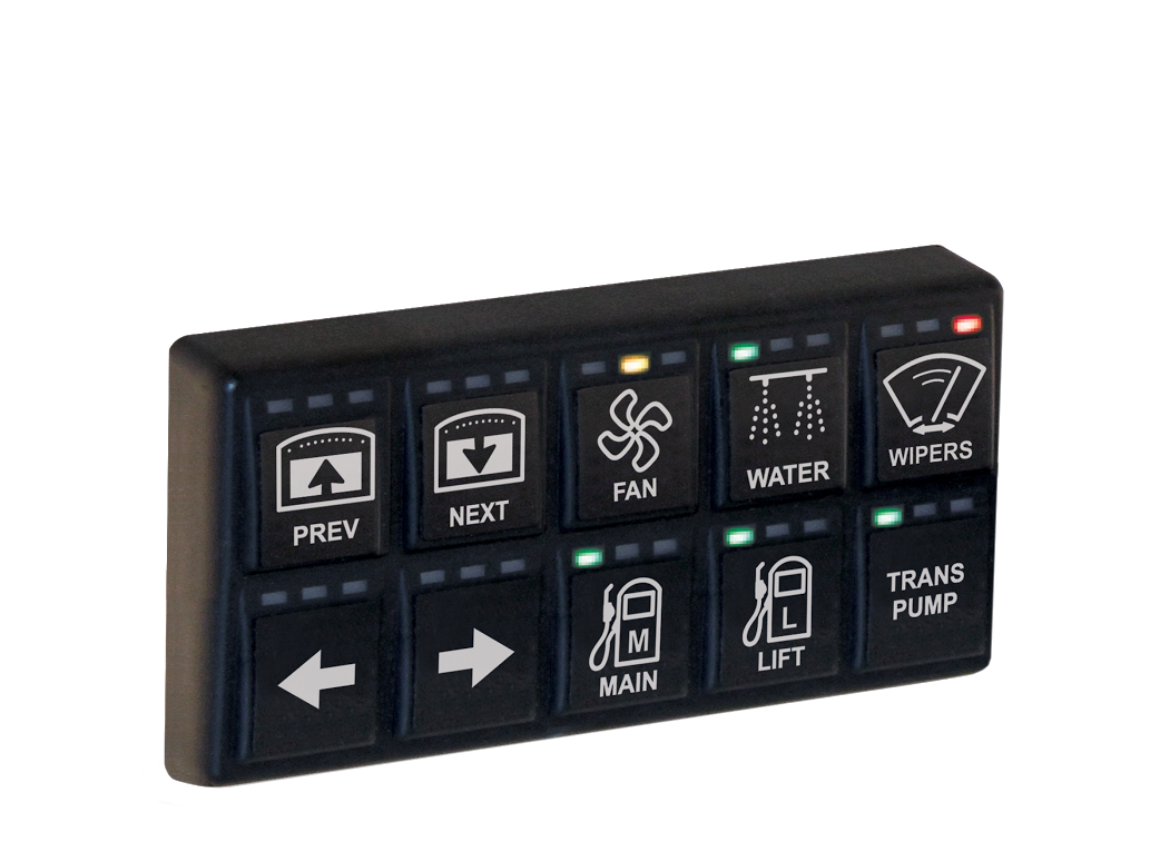 CAN Keypad, 8 Position