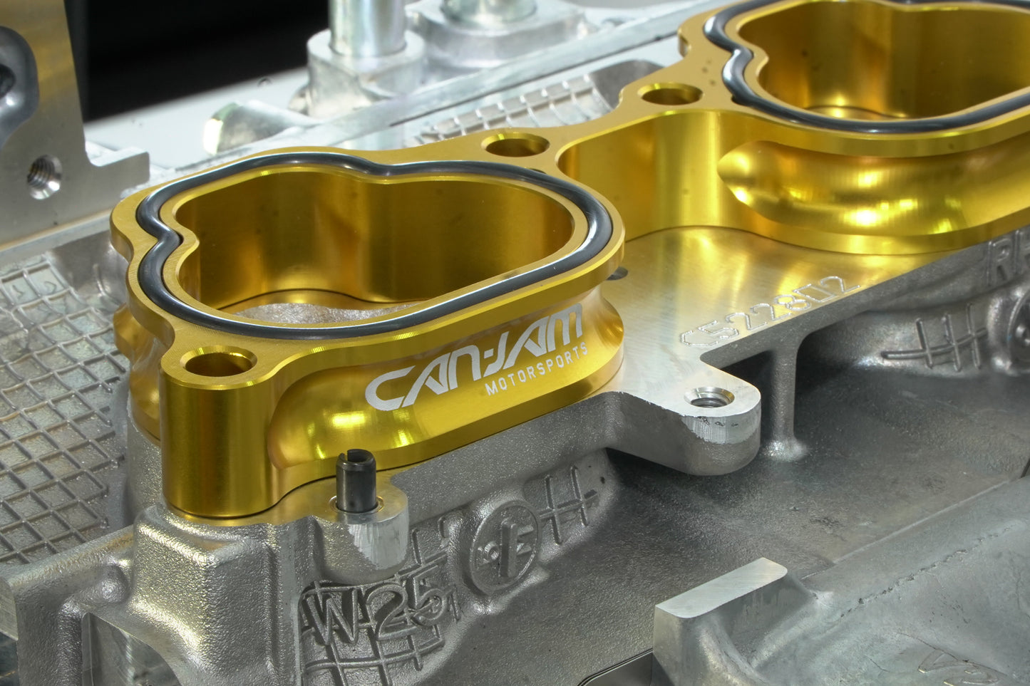 Intake Manifold Spacer, Aluminum 19mm