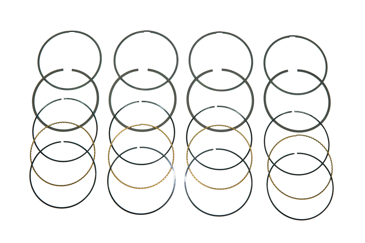 CJM Piston Ring Set, Pro Mod + Unlimited - For Race Gas / Ethanol Fuels